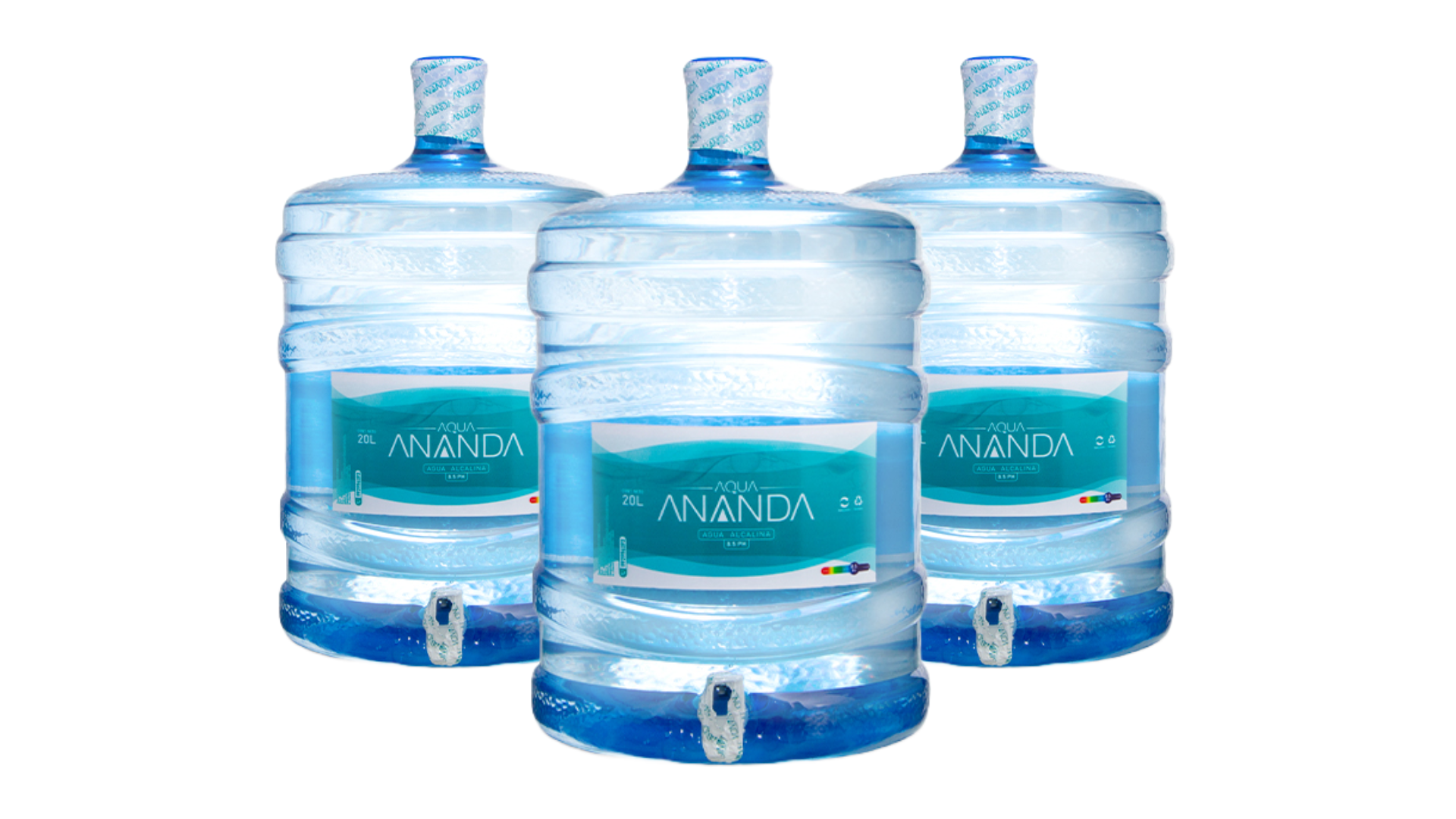 3 Recargas de Bidones de 20 Litros – Aqua Ananda